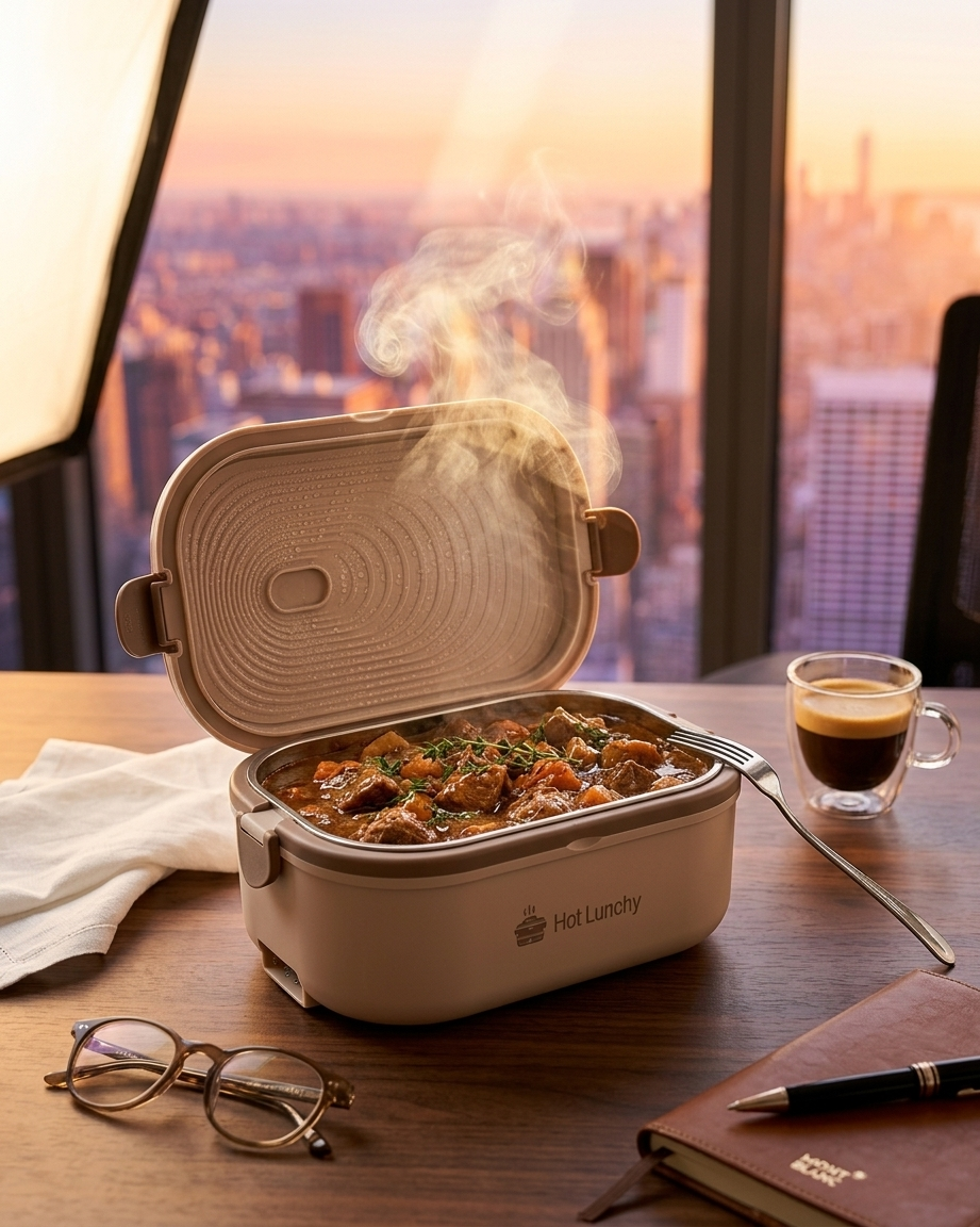Hot Lunchy - podgrzewany lunchbox 🔥